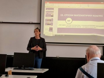 Мирјана Катић одржала предавање на 15. Српском конгресу математичара